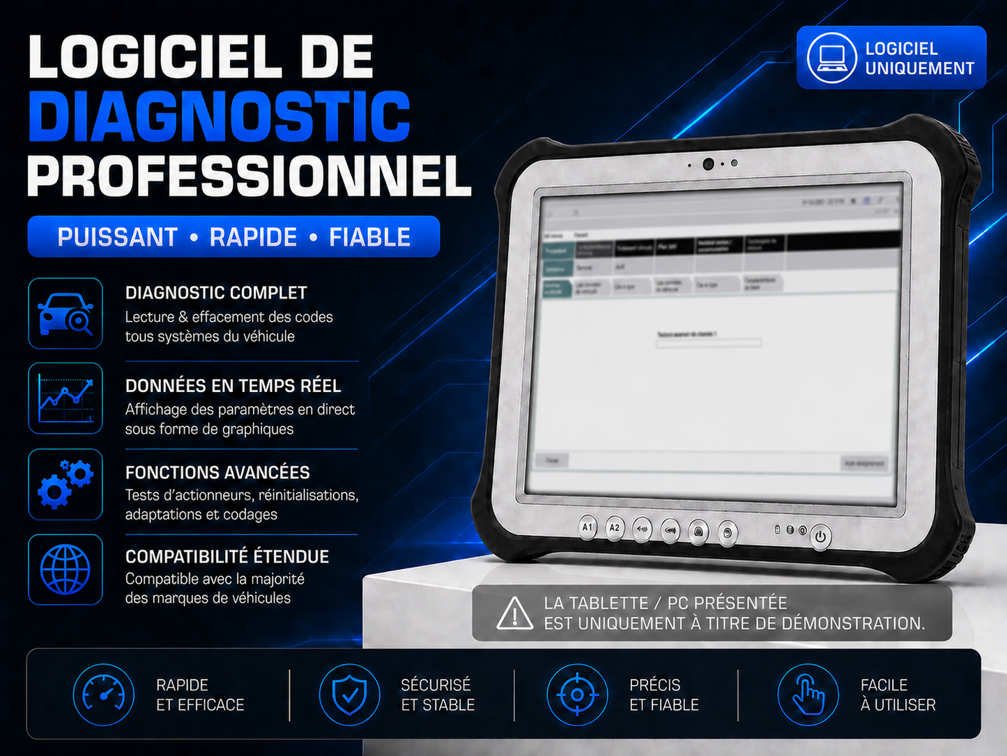 Outils de Diagnostics Automobiles Ista D P 4.39 Sans OBD