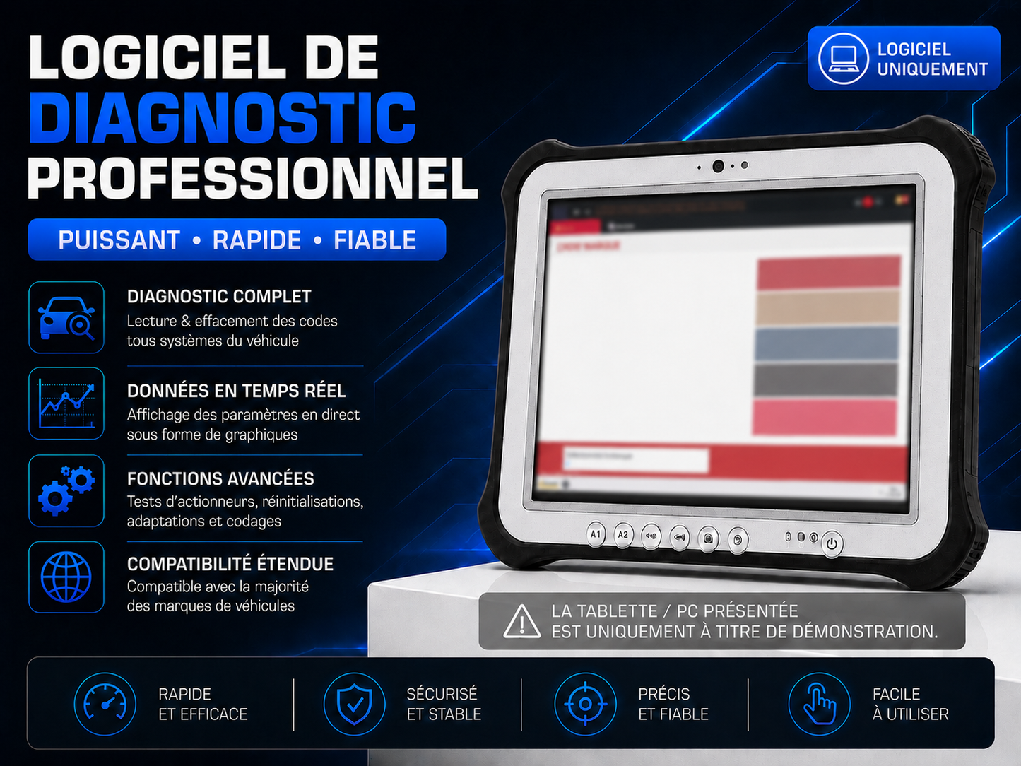 Outils de Diagnostics Automobiles Diagbox 9 Sans OBD