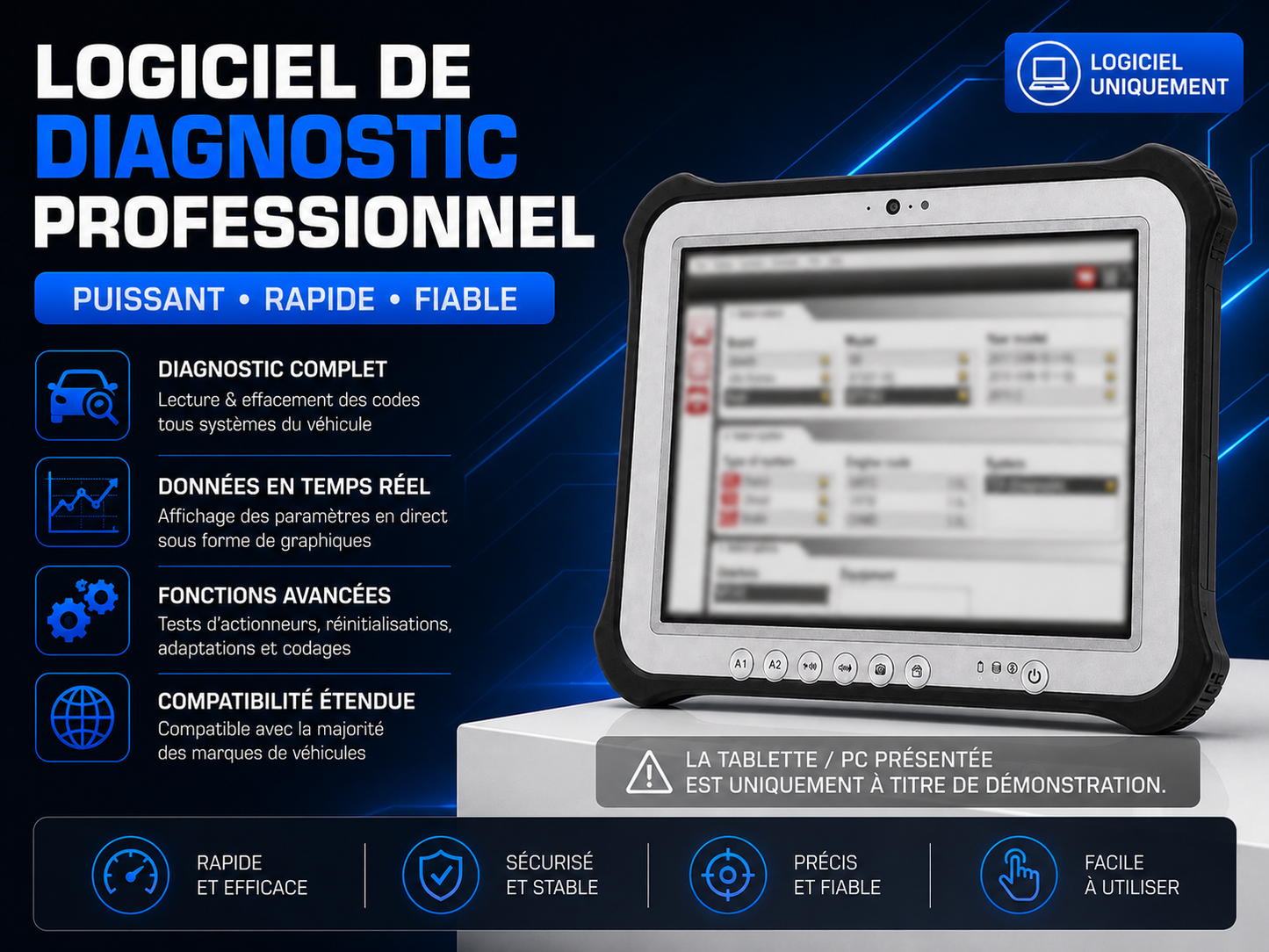 Outils de Diagnostics Automobiles Delphi 2017 Sans OBD