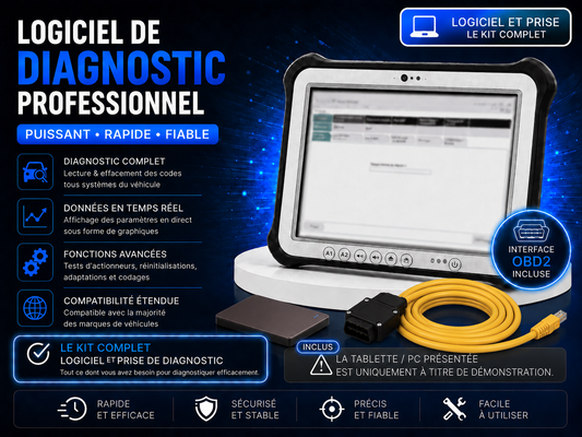 Outils de Diagnostics Automobiles Ista D P 4.50 Avec Enet Dde