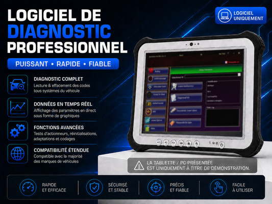 Outils de Diagnostics Automobiles Easy Renault Dacia 6.1.4 Sans OBD
