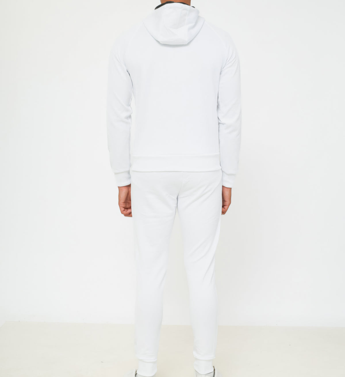 Ensemble survêtement homme blanc - dos